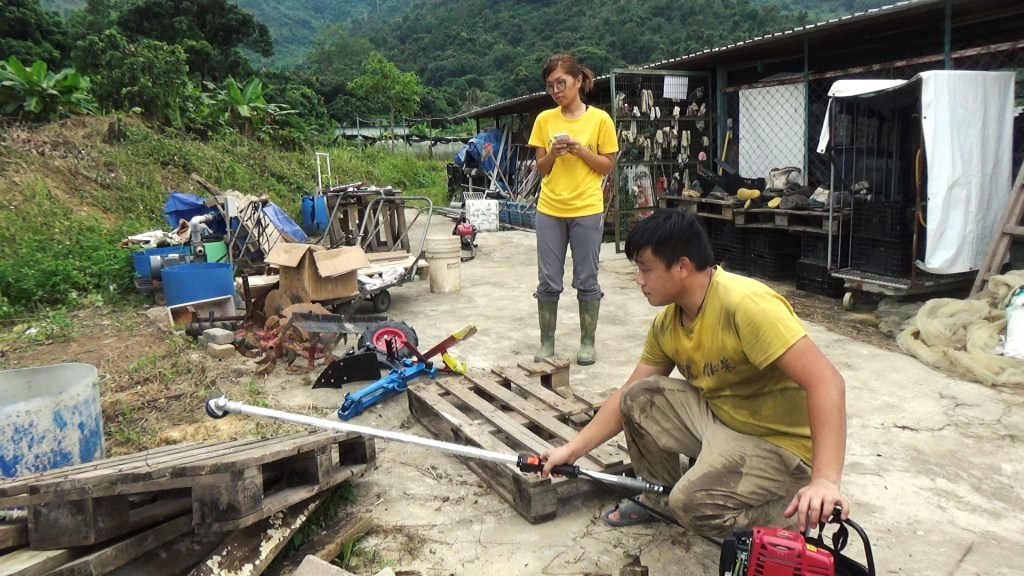 開箱剪草機 裝嵌與保養