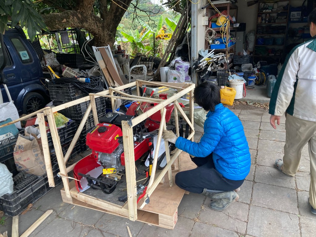 又開箱犁田機