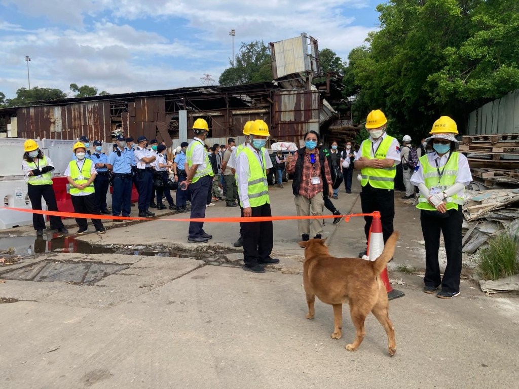 地政志記收地清場